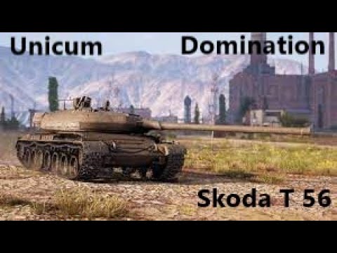  Skoda T56 record damage | World of Tanks Legends | Unicum Gameplay 