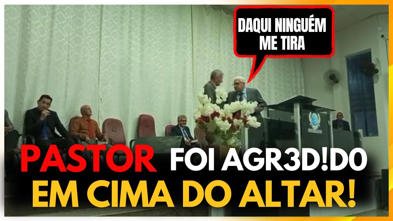 MAIS UMA CONFUSÃO NA ASSEMBLEIA DE DEUS ISSO EM CIMA DO ALTAR!