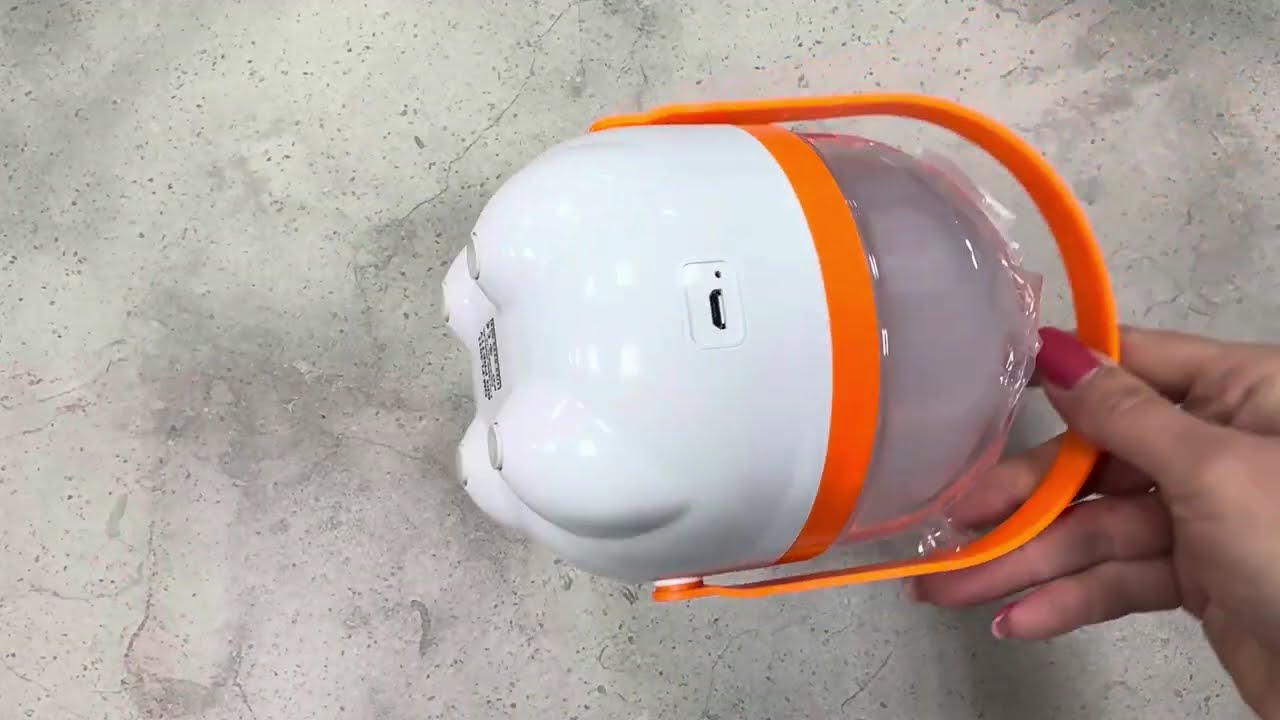 Фонарь кемпинговый перезарядный Quantum Pretty led+micro usb