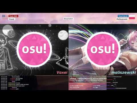 osu!allstars - Vaxei vs Maliszewski (with Chat)