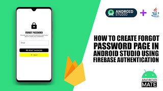 How to create Forgot Password Page in Android Studio using Firebase 🔥