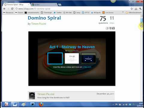 Mr Barton's Web Whizz Video 31 - 101 Questions