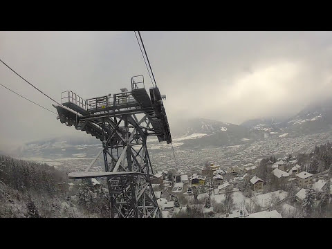 Cable car ride to 2200m - Innsbruck, Austria