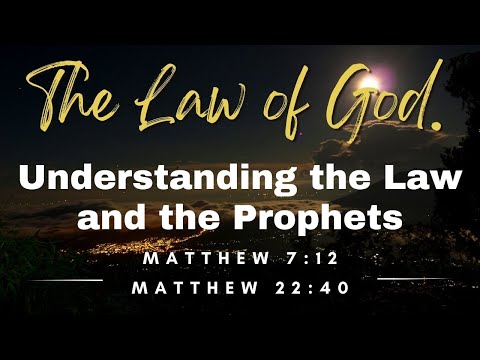 Understanding the Law and the Prophets.  Matthew 7:20, Matthew 22:40, and Matthew 11:13.