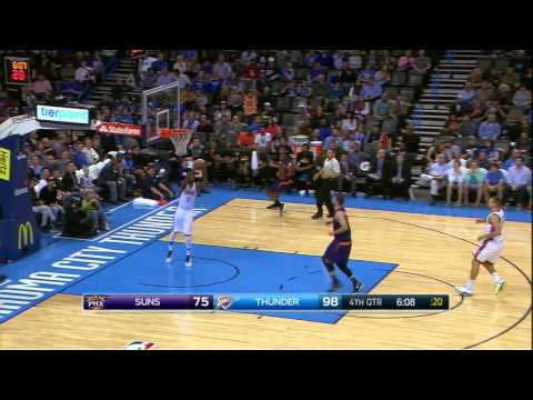 Perry Jones Highlights Suns vs. Thunder 12.14.2014 - 7 Points, 1 Assist