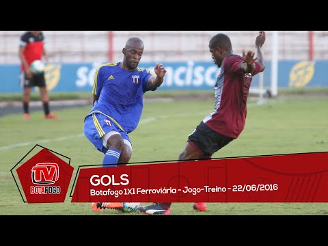 GOLS: Botafogo 1x1 Ferroviária - Jogo-Treino - 22/06/2016