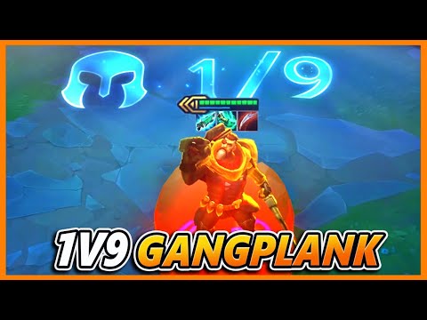 YOU WON'T BELIEVE WHAT HAPPENS... 1V9 GANGPLANK!!!! - BunnyFuFuu | League of Legends