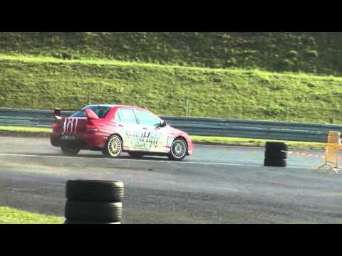 VI SuperOes Tor Poznań 2013 - Tomasz Kijanowski - Mitsubishi Lancer EVO IX