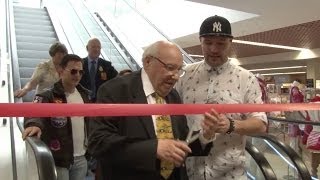 Whitehaven's First Escalator was officially opened at Donald Dixon's Department Store.