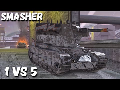 Smasher - 5 KILLS | 2,6 K Damage, WoT Blitz Replay