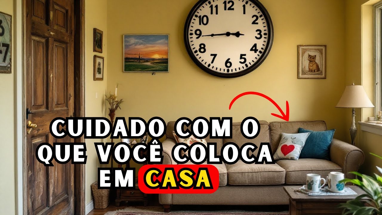 CUIDADO com o que VOCÊ ganha e coloca em CASA!