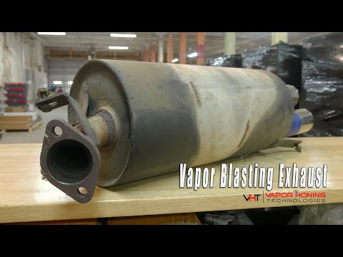 Vapor Blasting Exhaust | Removing Raw Material - Vapor Honing Technologies.