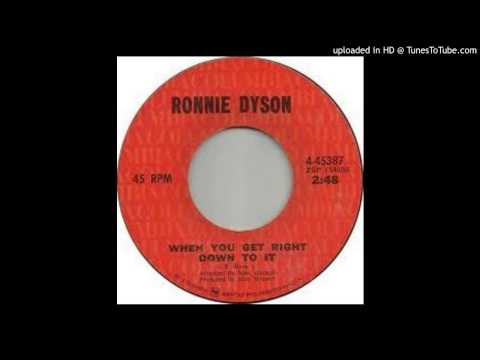 Ronnie Dyson - When You Get Right  Down To It - 1971