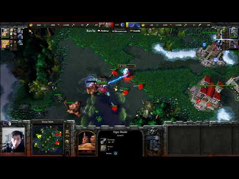 Anima (HU) vs Krasik (NE) - WarCraft 3 - HiveCup 3 - Qualifer - WC3356