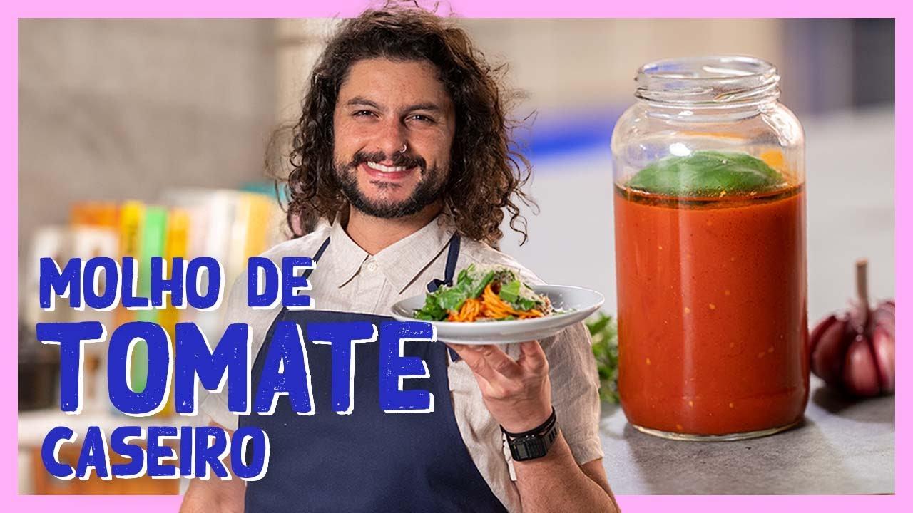 COMO FAZER MOLHO DE TOMATE | Cozinha Básica 2.0