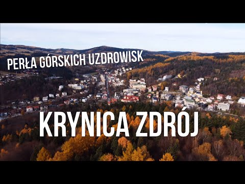 🇵🇱 Krynica Zdrój atrakcje - jesień 2021 (Góra Parkowa) Krynica Zdroj autumn atmosphere Poland