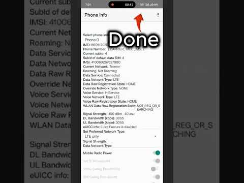 Force 4G/5G Only Network Mode