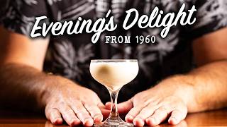 Rediscovering an Award Winning Cocktail from 1960 | The Evening's Delight