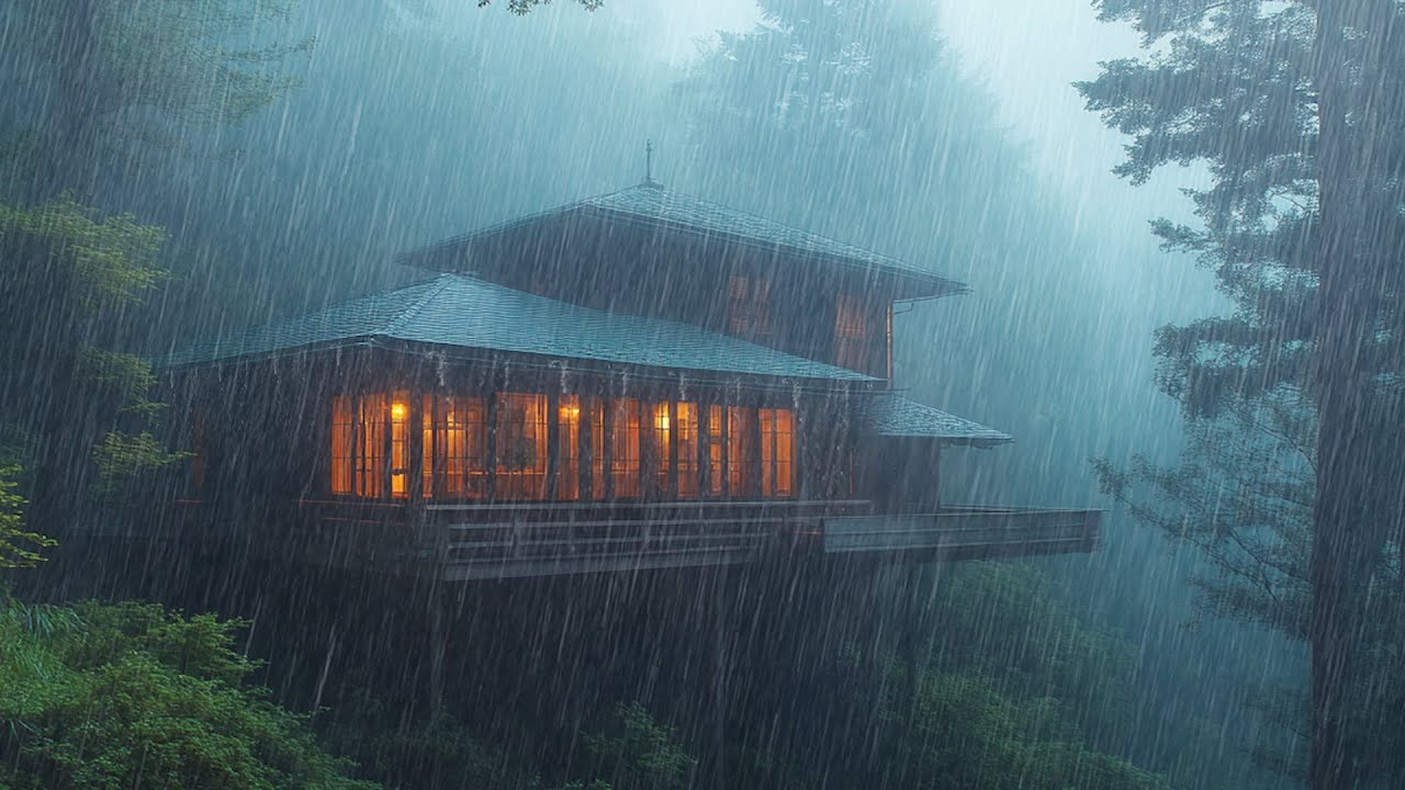Insomnia Has a Quick Cure | Listen to the Sound of Rain to Easily and Quickly Get a Deep Sleep