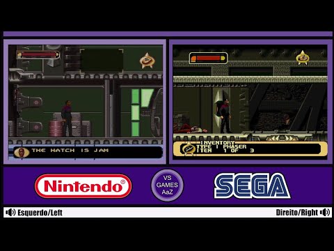 Star Trek: Deep Space Nine - Crossroads Of Time (SNES VS Sega Genesis) Graphics Comparison