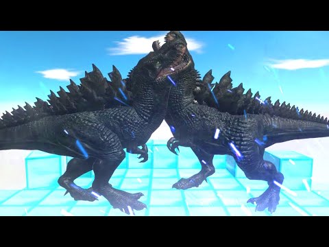 GODZILLA TREX vs GODZILLA TREX - Animal Revolt Battle Simulator #21