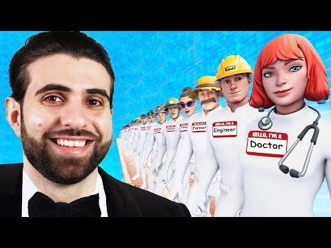 Every JOB Competes in Fortnite!e