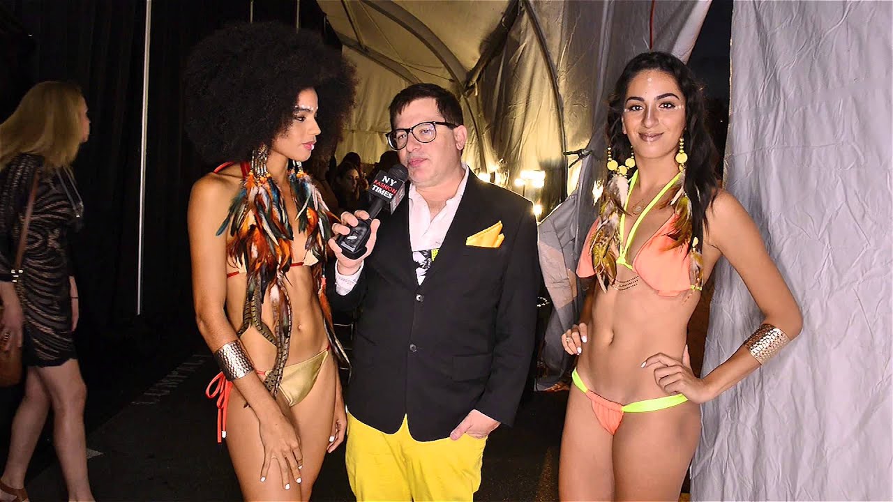 A'QUA Swim models Brooke Braxton and Sena Correa-Vintage Video (2014) from Style Fashion Week in LA
