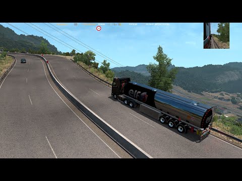 ETS2 1.37 Pj Turkey1.0 by affluence (Roextended team Mapper) 🤣🤣🤣 Amazing steep mountain road | 1440p