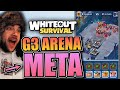 Generation 3 Arena META Heroes Tips Tricks Whiteout Survival