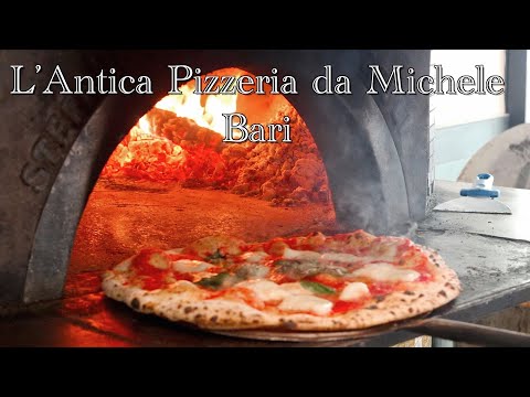 The most iconic Pizzeria Napoletana in the world! L’Antica Pizzeria da Michele Bari branch!