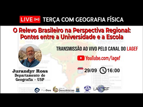 O Relevo Brasileiro na perspectiva regional: pontes entre a universidade e a escola
