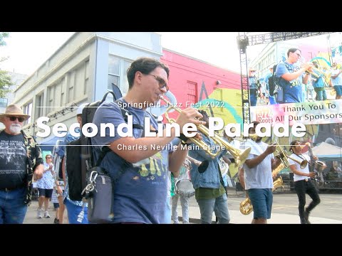 Second Line Parade & Festival Intro - 2022 Springfield Jazz & Roots Festival