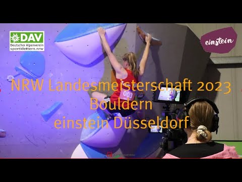 NRW Landesmeisterschaft 2023 - Bouldern (Jugend)