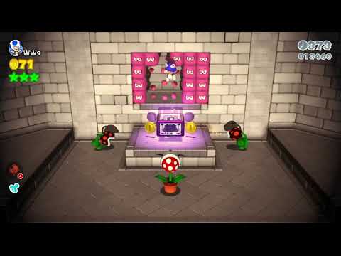 Super Mario 3D World (Switch) 2-3 100% Speedrun - Time: 42 (Former WR)