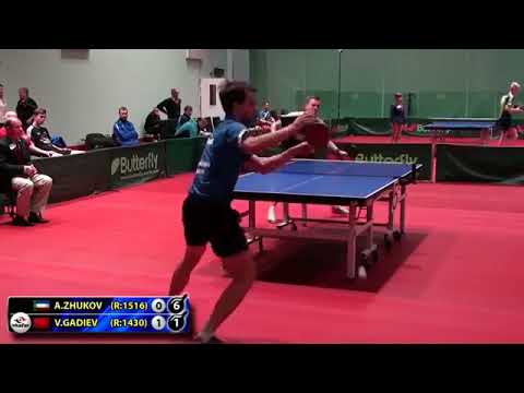 2.GADIEV - ZHUKOV RUSSIAN Team Championship #tabletennis #настольныйтеннис