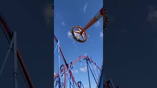 Delirium at Kings Island takes my breath away! #mitchbeachfun #amusementpark #themepark #thrillride