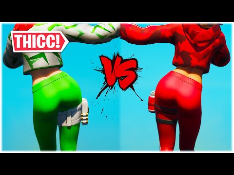 FORTNITE THICC DANCE CONTEST: CHANCE vs RUBY 😍❤️