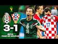 El DÍA Que A CROACIA Le TEMBLARON Las RODILLAS México 3 1 Croacia Brasil 2014  ️ TV AZTECA