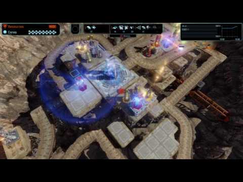 Defense Grid 2 - Mission 13 - Deep End - Fixed  Resources - Normal - Gold