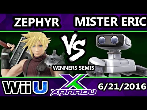 S@X 160 - Zephyr (Cloud) Vs. Mister Eric (R.O.B.) Winners Semis- Smash Wii U - Smash 4