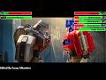 Transformers One 2024 Final Battle With Healthbars 3 3