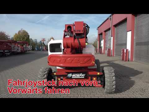 Gelenk-Teleskop-Arbeitsbühnen G210-2 | Einweisung