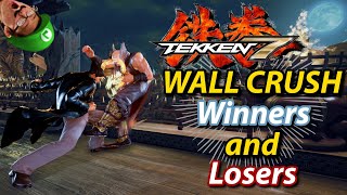 TEKKEN 7 NEW TACTICS Wall Crush Winners and Losers!