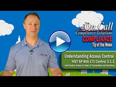 Uncovering the Mysteries of NIST 800-171: Control 3.1.2 EXPLAINED!