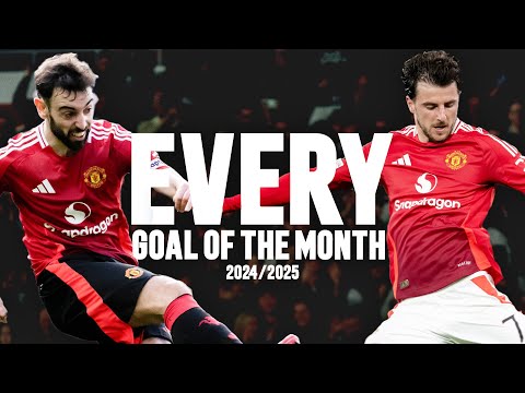 EVERY Goal Of The Month! 🔥 | 2024/2025