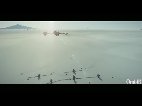 StarWars VIII The Last Jedi - Battle at Crait P1 Scene