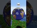 Minecraft Planet Build Battle Noob Vs Pro Vs Hacker Vs God Shorts Minecraft