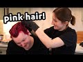 dyeing my husband's hair pink on stream lol (Streamed 5/28/23)