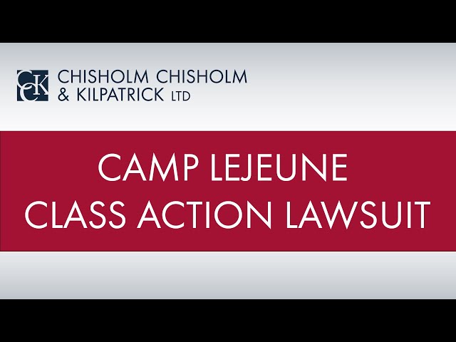 Camp Lejeune Class Action Lawsuit: PACT Act