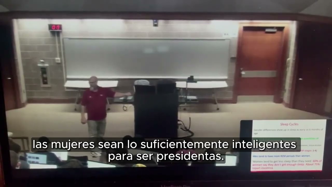 Profesor de la Universidad de Kansas abandona la facultad tras decir que los hombres que no votan por Kamala Harris deberían ser puestos en fila y fusilados
